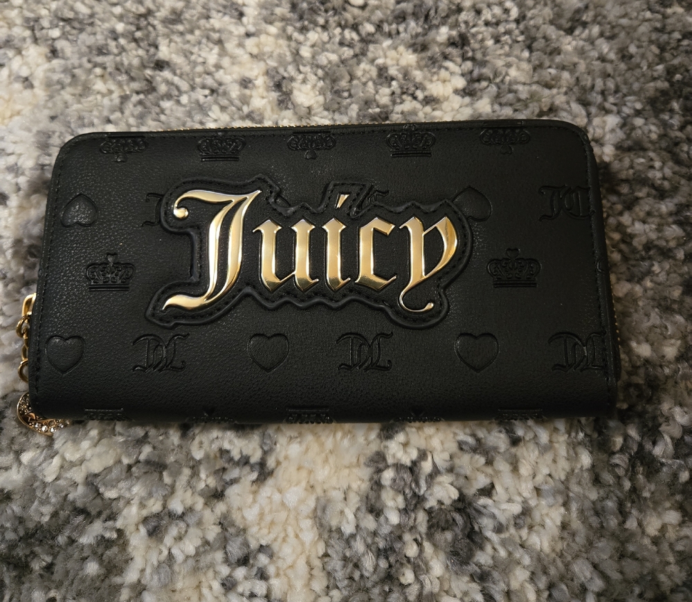 Juicy Couture Black and Gold Key Holder